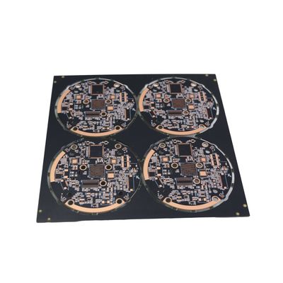 2 oz de PCB HDI con perforación láser de 0,07 mm, ancho de línea de 0,04 mm y tono BGA de 0,3 mm para aplicaciones de interconexión de alta densidad