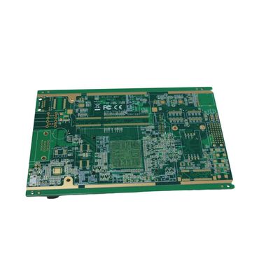 Control industrial HDI placa de PCB Rojo electrónica de consumo PCBA